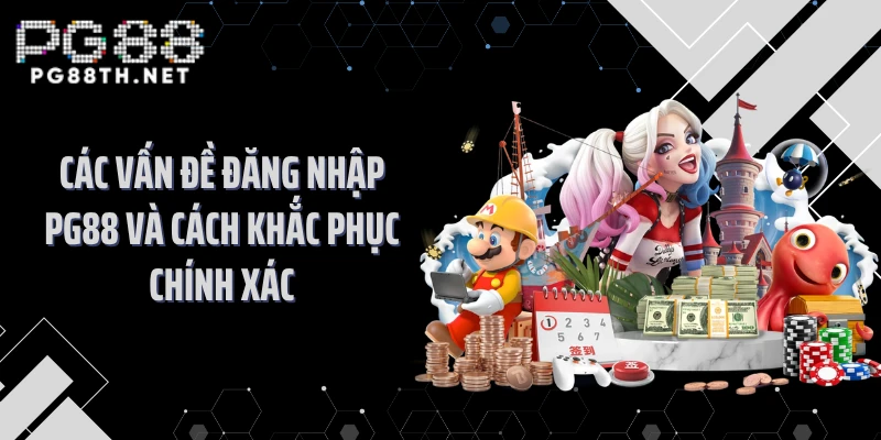Các vấn đề đăng nhập PG88 và cách khắc phục chính xác