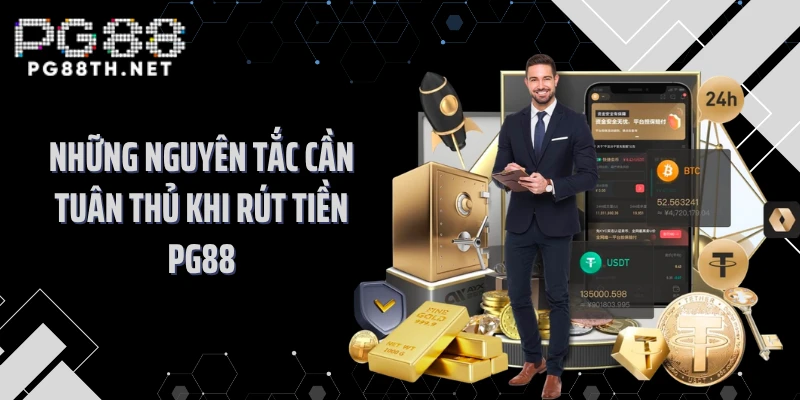 Những nguyên tắc cần tuân thủ khi rút tiền PG88