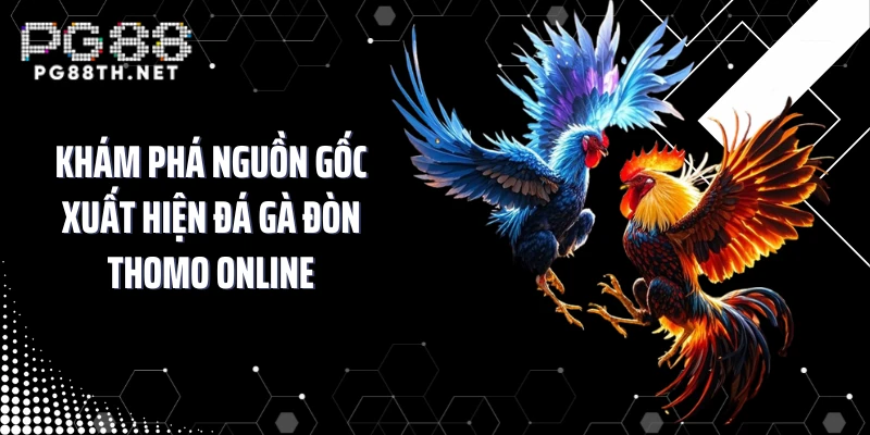 Khám phá nguồn gốc xuất hiện đá gà đòn Thomo online