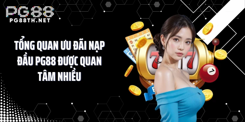 Tổng quan ưu đãi nạp đầu PG88 được quan tâm nhiều